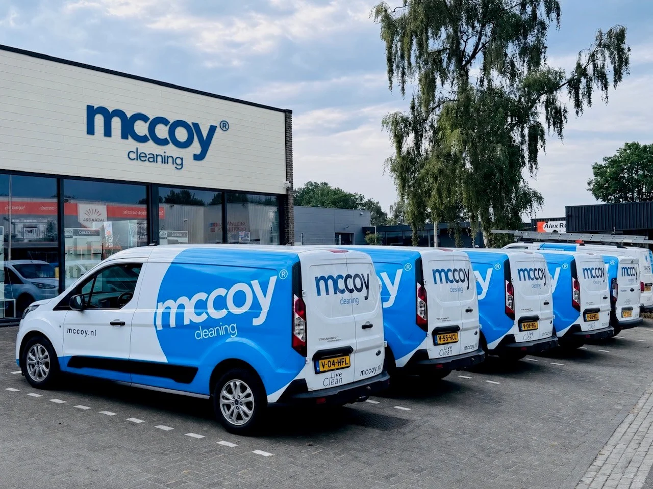 McCoy Cleaning professional at work
