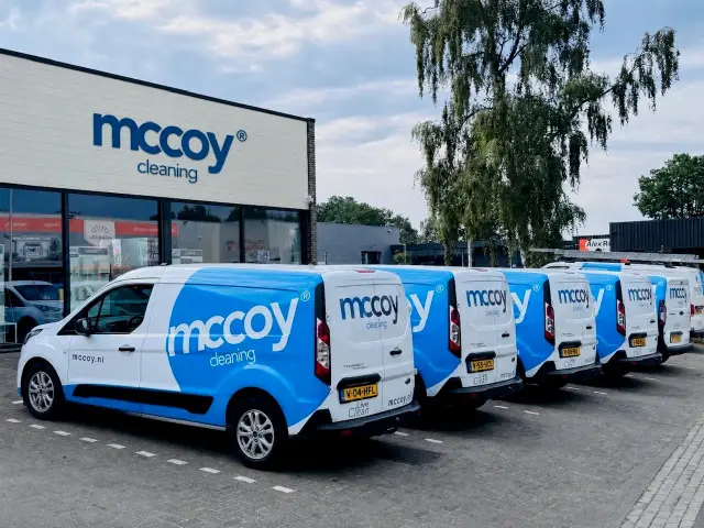 McCoy Cleaning professional at work